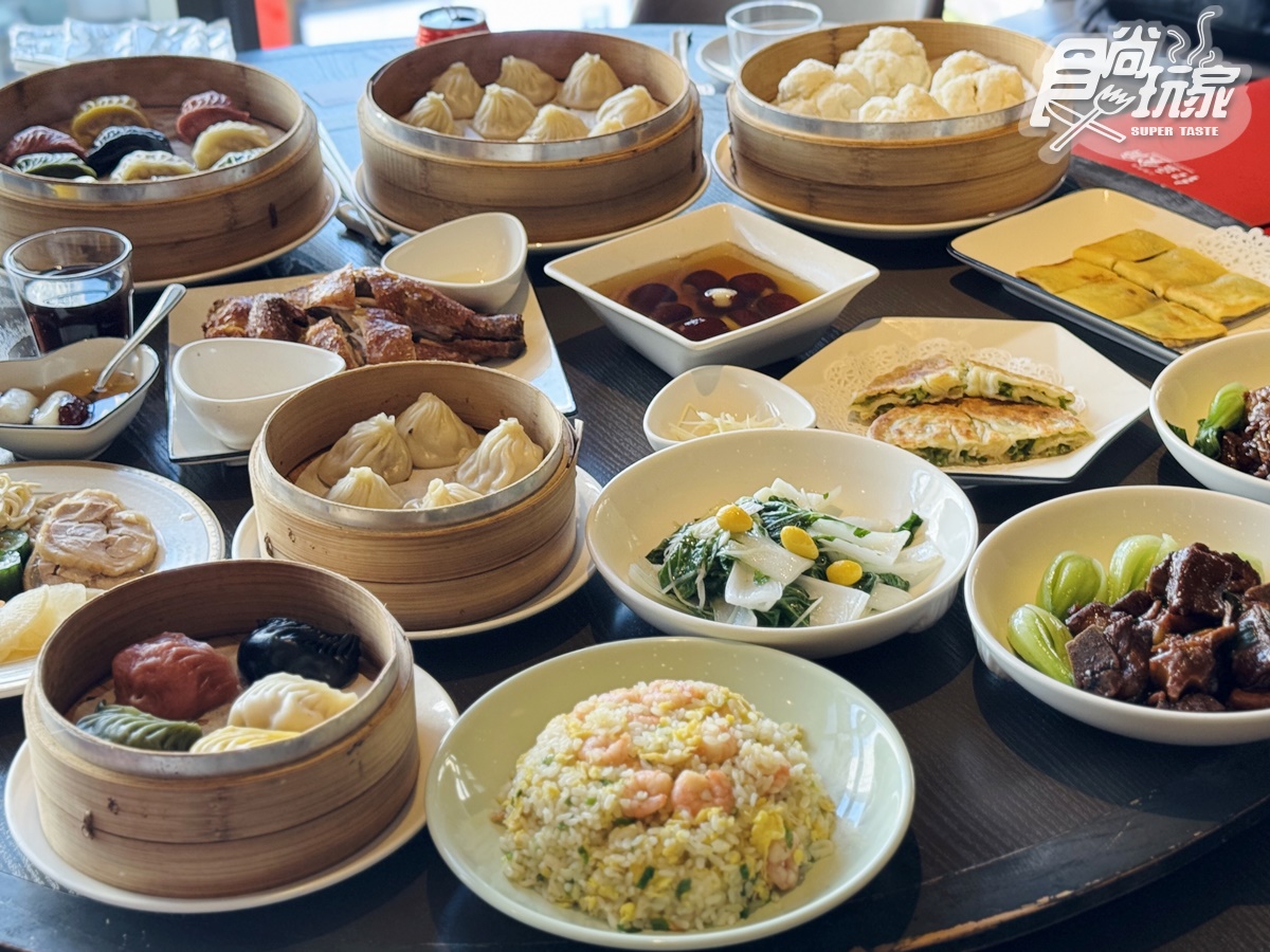 全台唯一「上海料理吃到飽」！超過30款手工點心、蒸籠、熱炒暢吃，千元有找