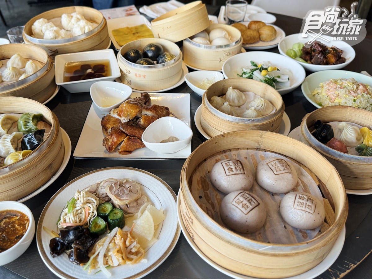 全台唯一「上海料理吃到飽」！超過30款手工點心、蒸籠、熱炒暢吃，千元有找