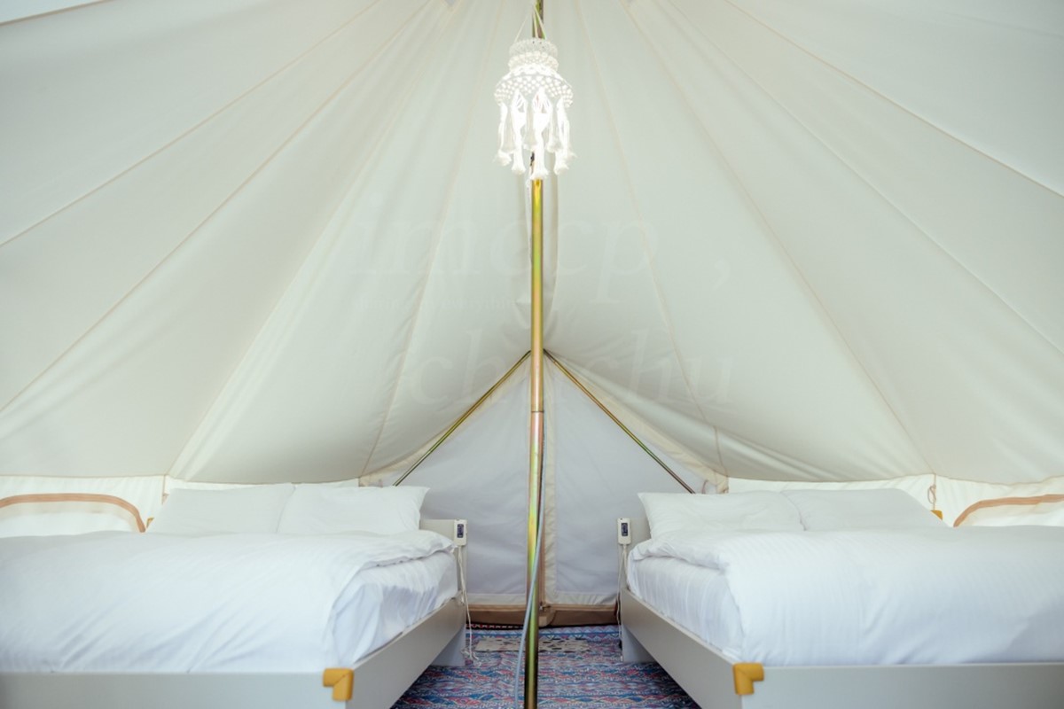 北台灣首間「溫泉懶人露營」！爽泡陽明山天然牛奶湯，享受一泊二食療癒假日