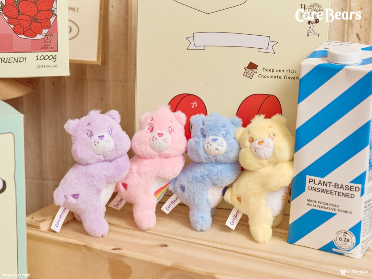 Care Bears聖誕樹登場！威秀「這天起」限量開賣，彩虹熊糖果包、趴趴熊12款