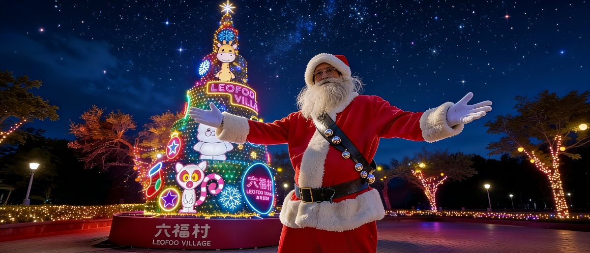 扮聖誕老人免費玩六福村！聖誕節樂園門票優惠：劍湖山100元、小人國217元