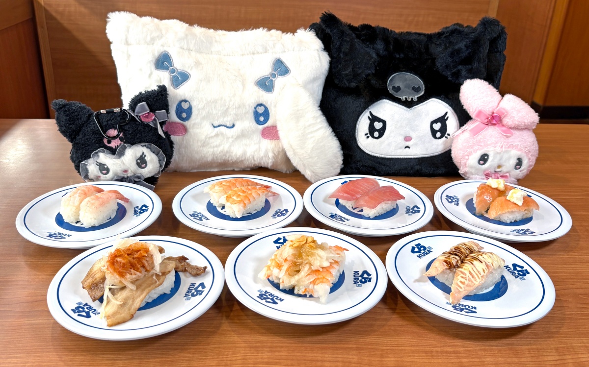 ５間三麗鷗「新年主題門市」！藏壽司15款達摩、御守扭蛋，聯名餐點送閃卡