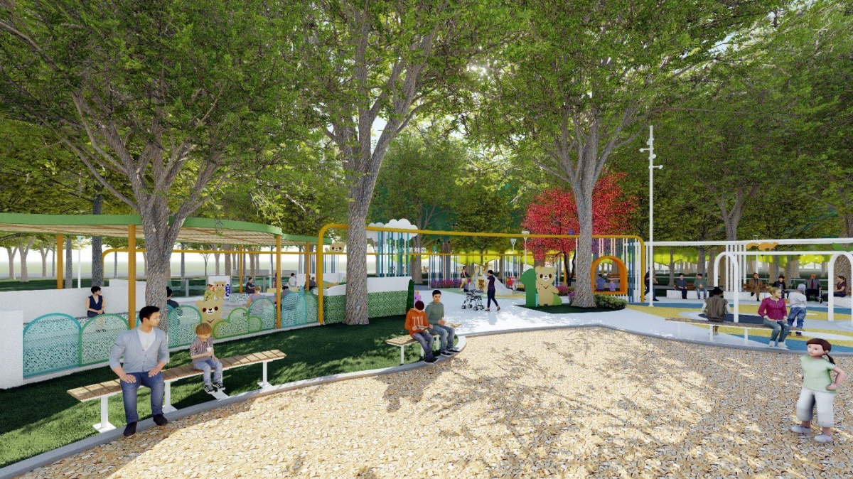 高雄全新「熊熊主題公園」過年前開放！必玩森林熊城堡溜滑梯，模擬圖搶先看