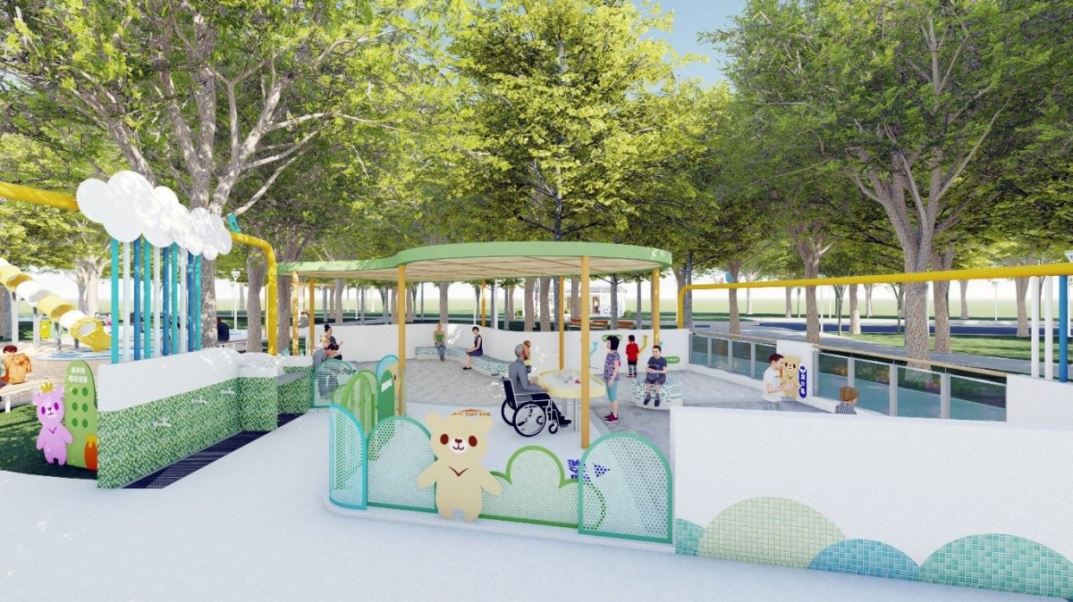 高雄全新「熊熊主題公園」過年前開放！必玩森林熊城堡溜滑梯，模擬圖搶先看