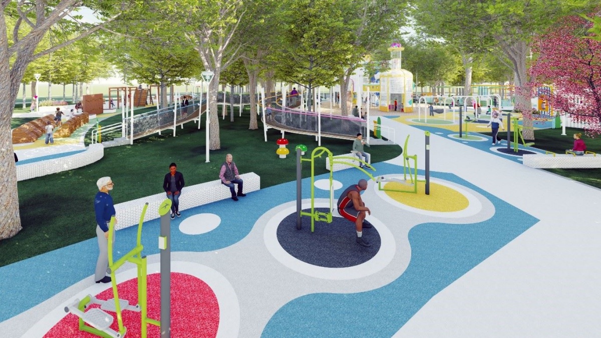 高雄全新「熊熊主題公園」過年前開放！必玩森林熊城堡溜滑梯，模擬圖搶先看