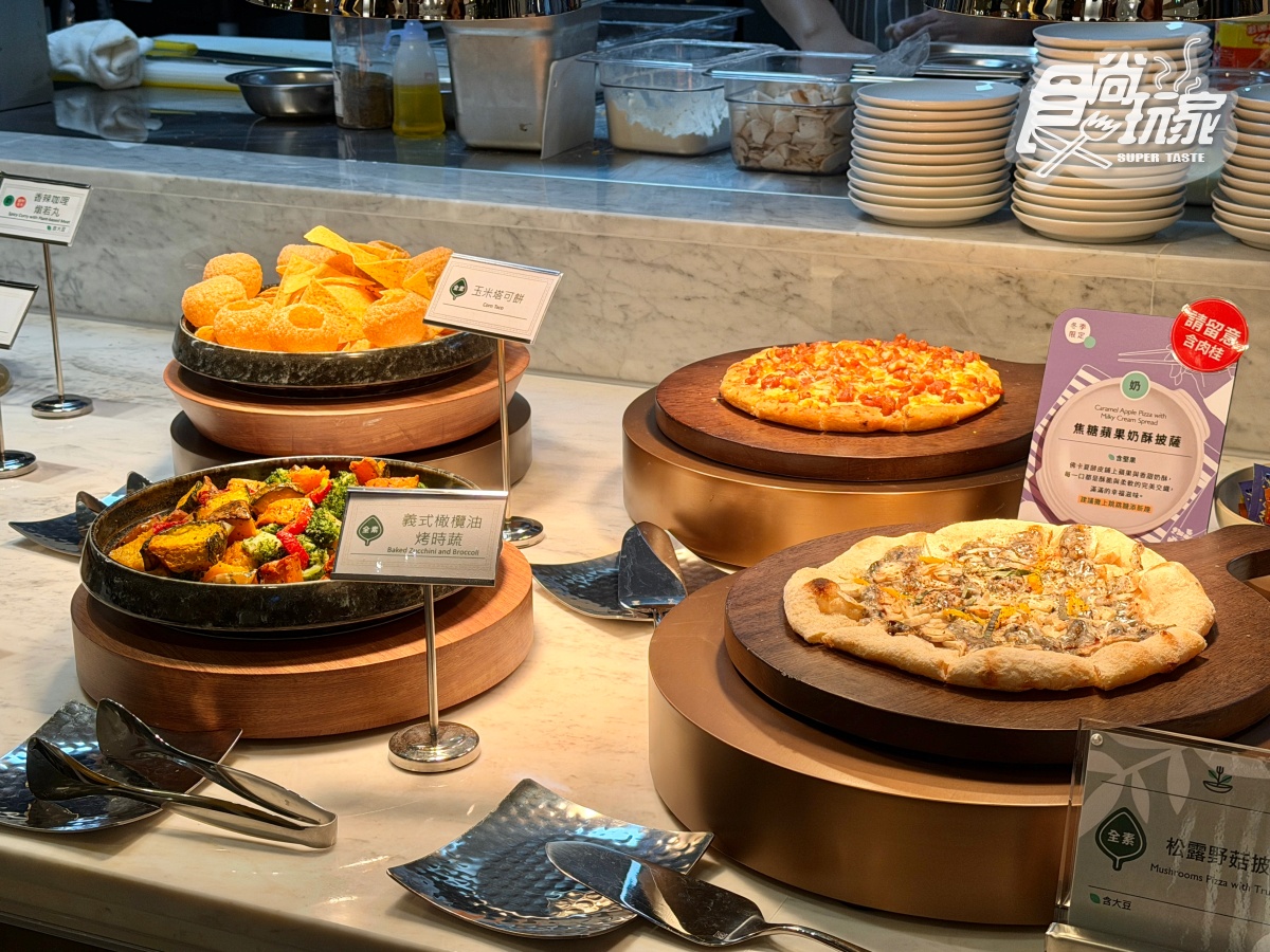 CNN認證「蔬食Buffet」開幕了！爽嗑3.5小時，熱炒、烤物、甜點200道無限夾