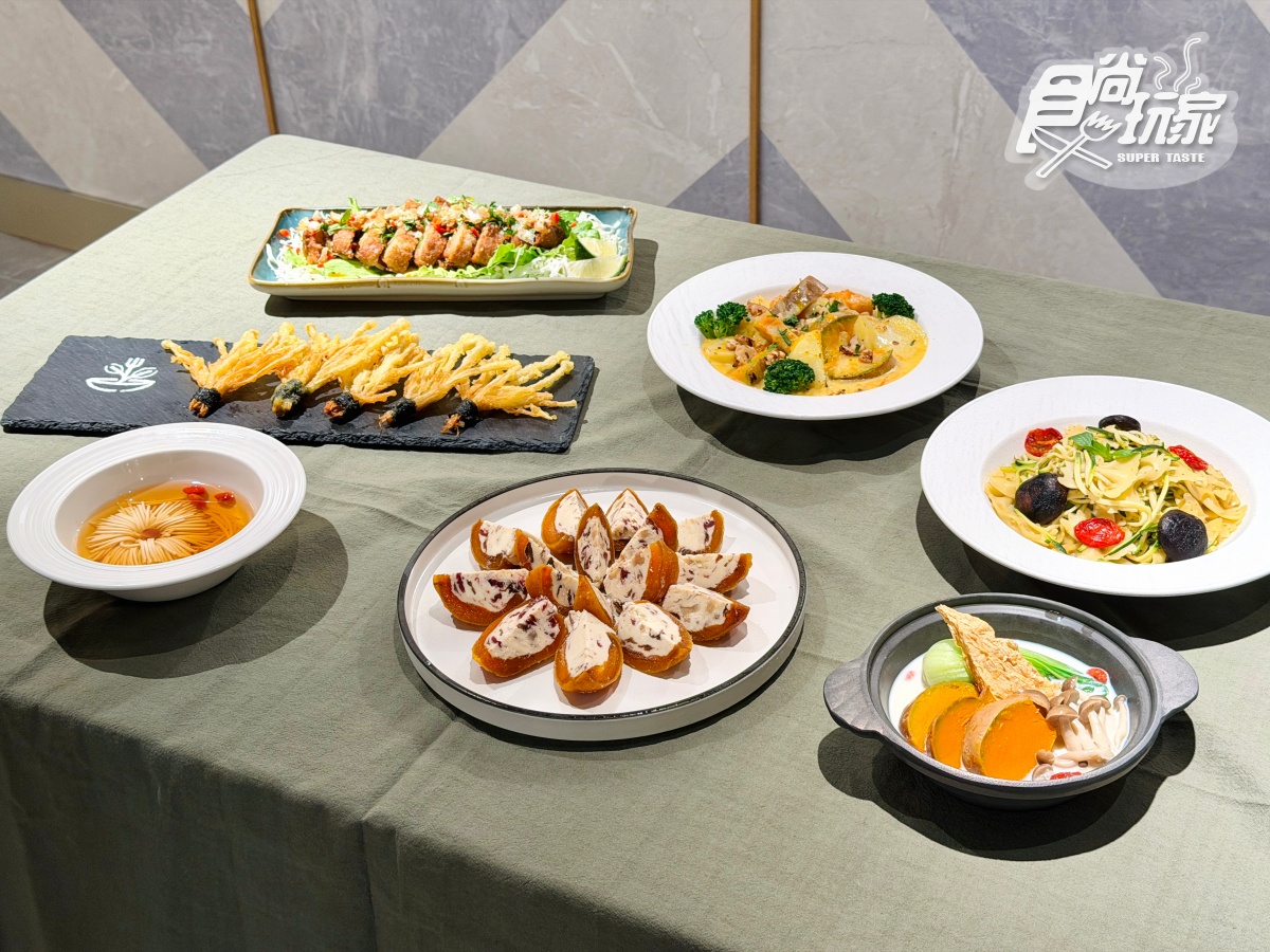 CNN認證「蔬食Buffet」開幕了！爽嗑3.5小時，熱炒、烤物、甜點200道無限夾