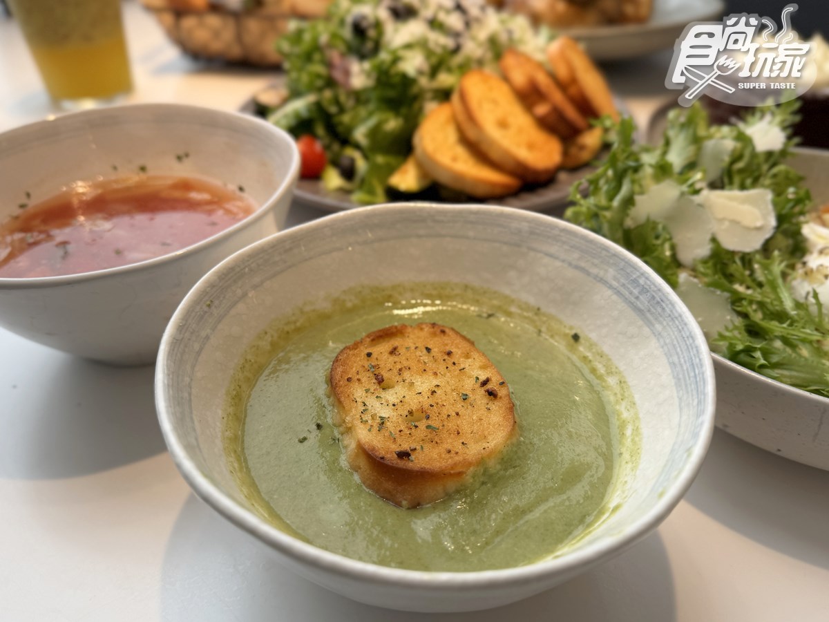 歐式麵包、咖啡無限續！高CP值「高空早午餐」爽嗑BBQ烤雞，免費送布朗尼