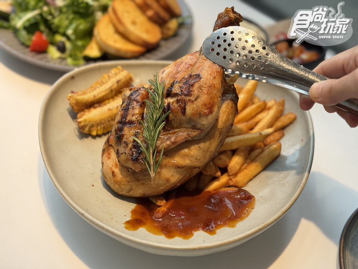 歐式麵包、咖啡無限續！高CP值「高空早午餐」爽嗑BBQ烤雞，免費送布朗尼