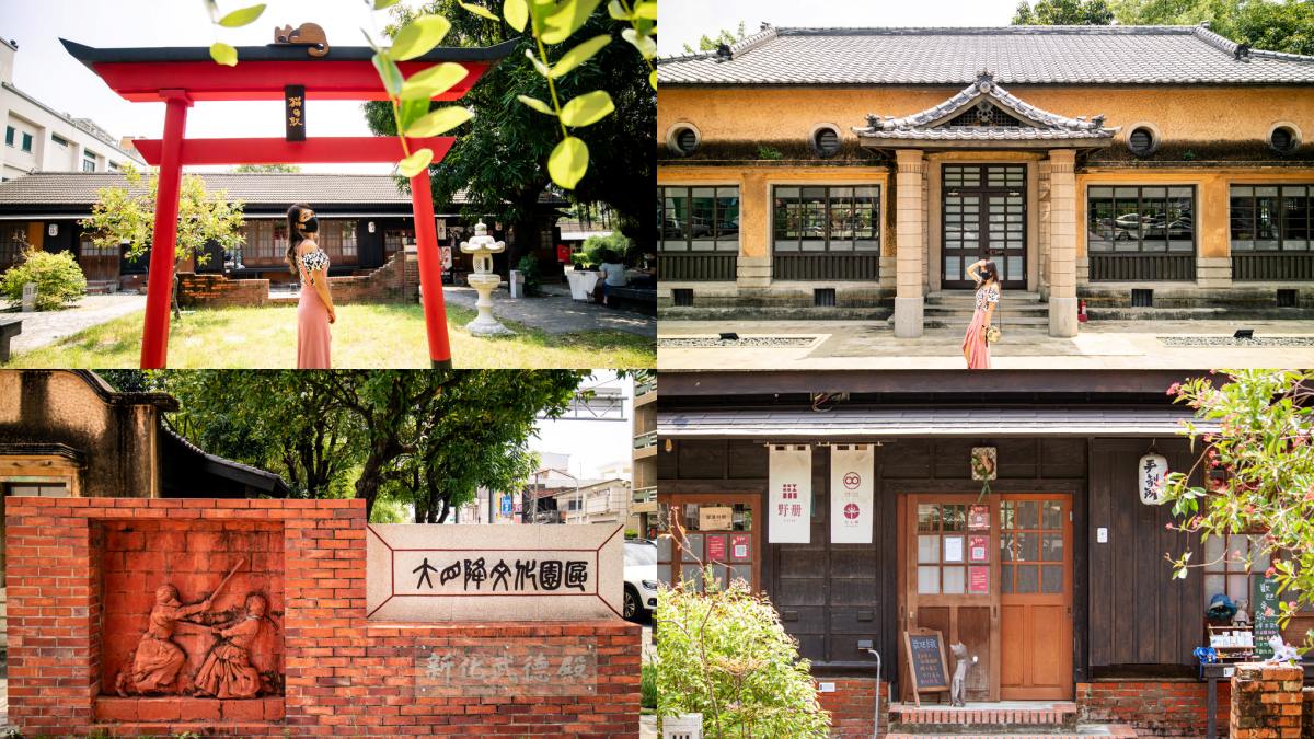 可愛貓咪鳥居這裡拍!新化老街邊吃邊逛,一夾就斷軟骨麵、10元阿婆雞蛋糕 新化老街一日遊