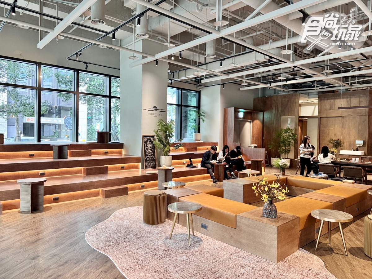 路易莎最新200坪不限時空間！「白霧時光」全天候現烤麵包、必點推薦５亮點