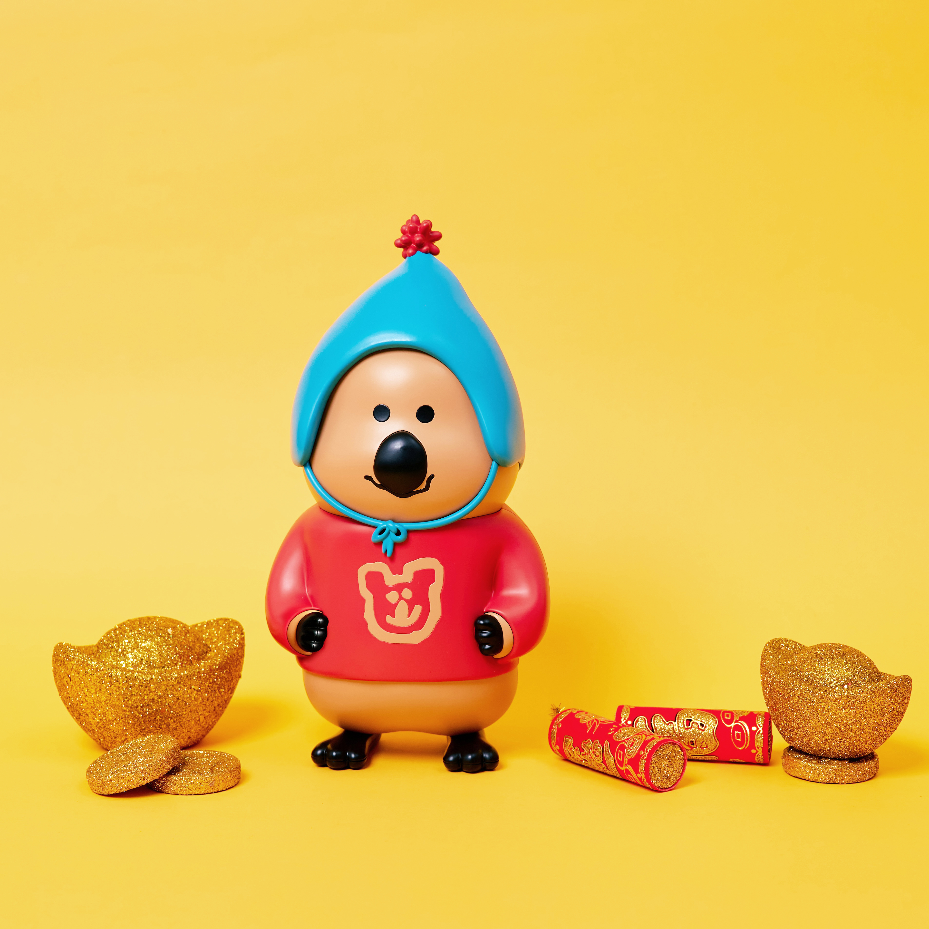 7-11「卡通IP春節禮盒」20款！吉伊卡哇達摩、蠟筆小新造型桶、大耳狗變裝公仔