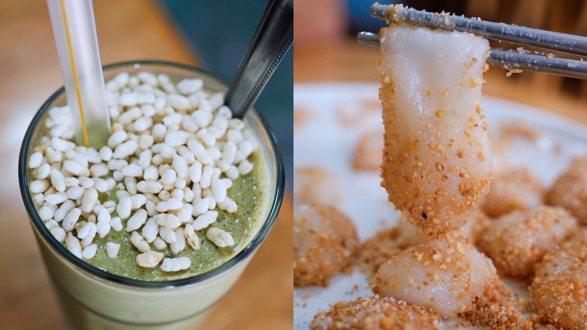 內灣老街美食｜阿珠客家擂茶：老街必喝濃郁擂茶