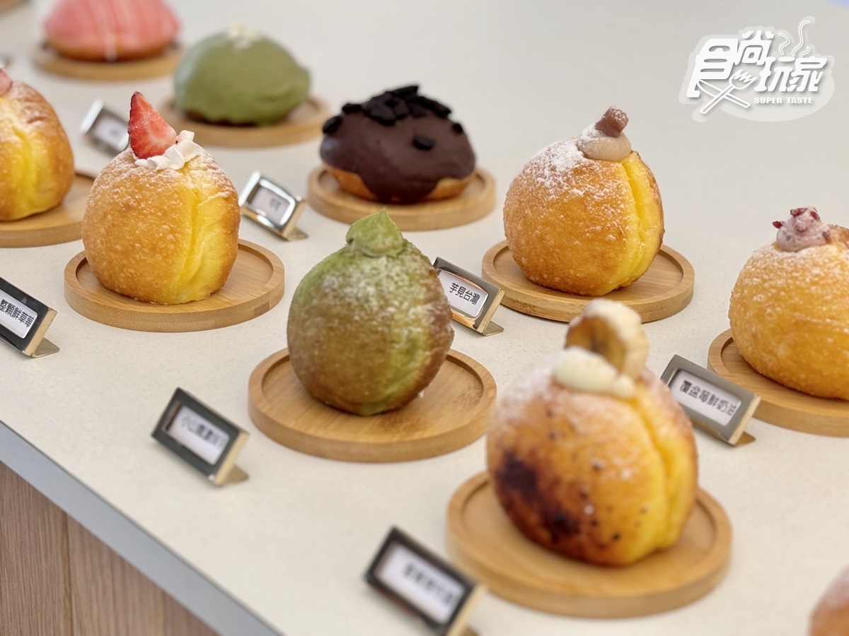 日本鳥取排隊生甜甜圈登台！「Truffle Donut」海外首店在高雄，５大必買口味、展店計畫