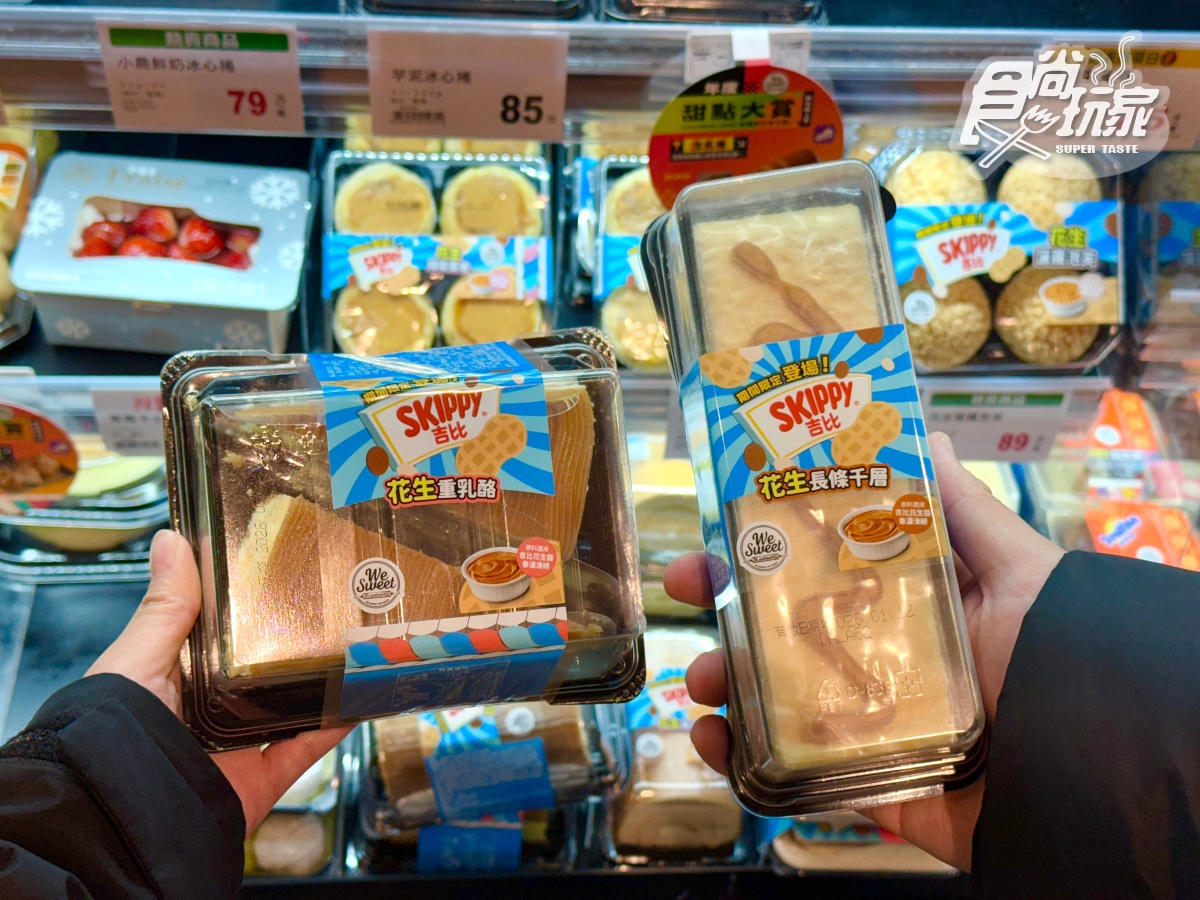 全聯聯名「吉比花生醬」！甜點、麵包15款35元起，「這２款」甜而不膩大受好評