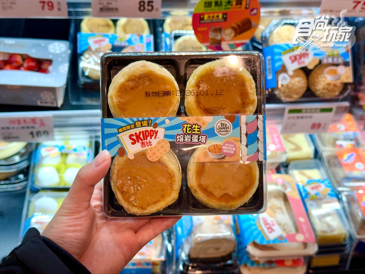 全聯聯名「吉比花生醬」！甜點、麵包15款35元起，「這２款」甜而不膩大受好評