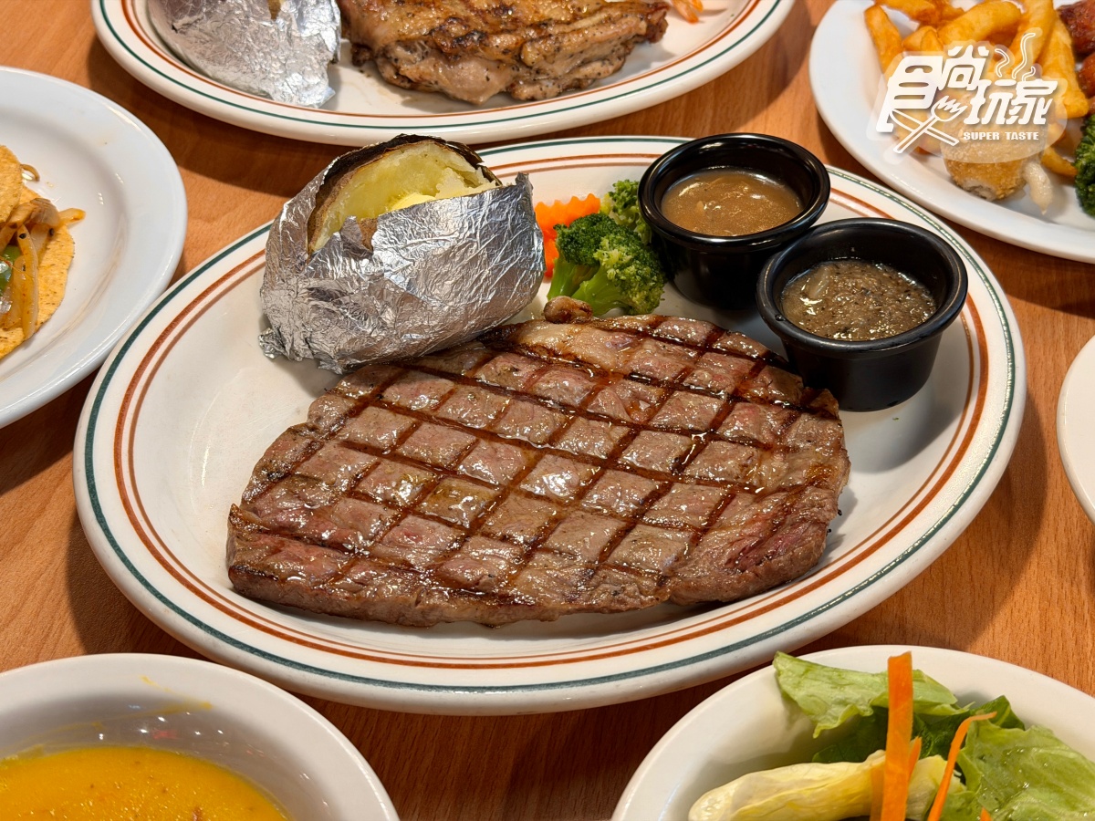 「40年老字號牛排」搬家新開幕！559元排餐＋自助吧吃到飽，熱食、甜點無限夾