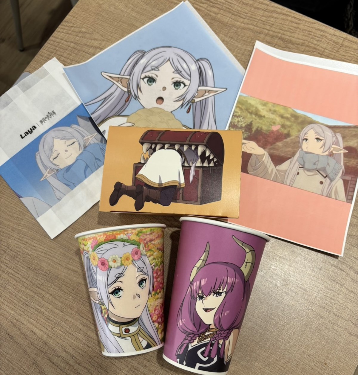 「拉亞漢堡Ｘ葬送的芙莉蓮」聯名！６款包裝＋推薦必點，連３天買一送一快衝