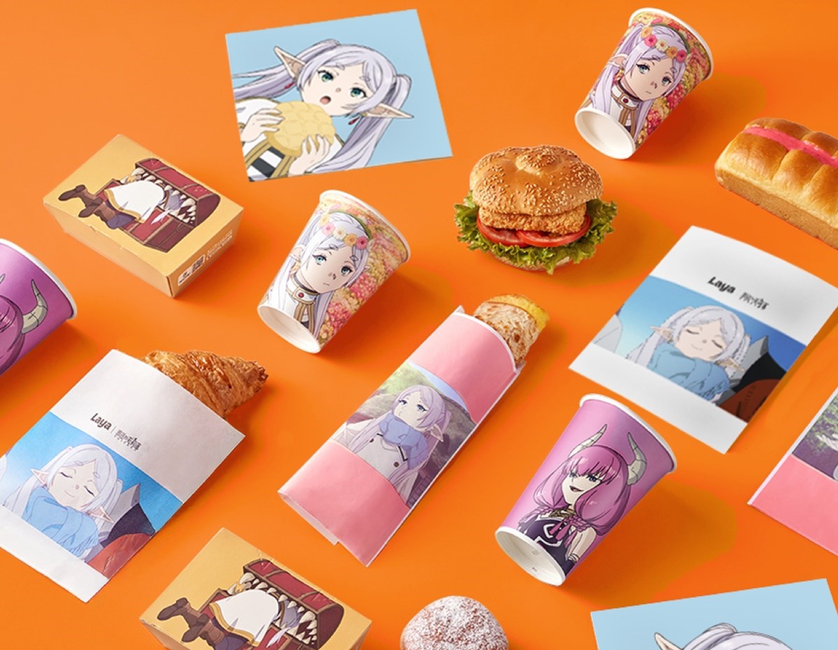 「拉亞漢堡Ｘ葬送的芙莉蓮」聯名！６款包裝＋推薦必點，連３天買一送一快衝