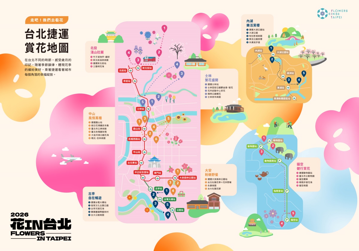 台北賞花地圖！「櫻花開了」陽明山花季登場，「台版富良野」美不勝收