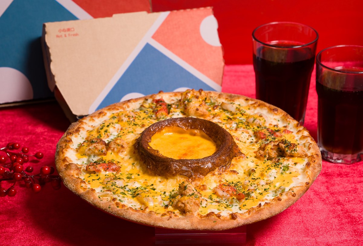 「達美樂買一送一」開搶！超狂「龍蝦金沙火山披薩」登場，加碼送美樂蒂提袋