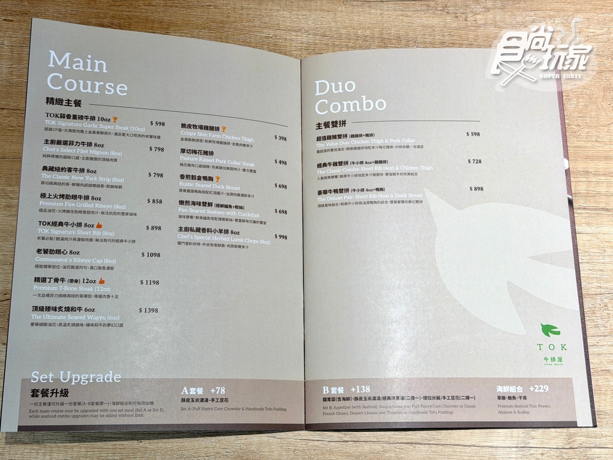 398元爽嗑排餐＋自助吧！新開幕雞腿排買一送一，水果、麵包、冰淇淋吃到飽