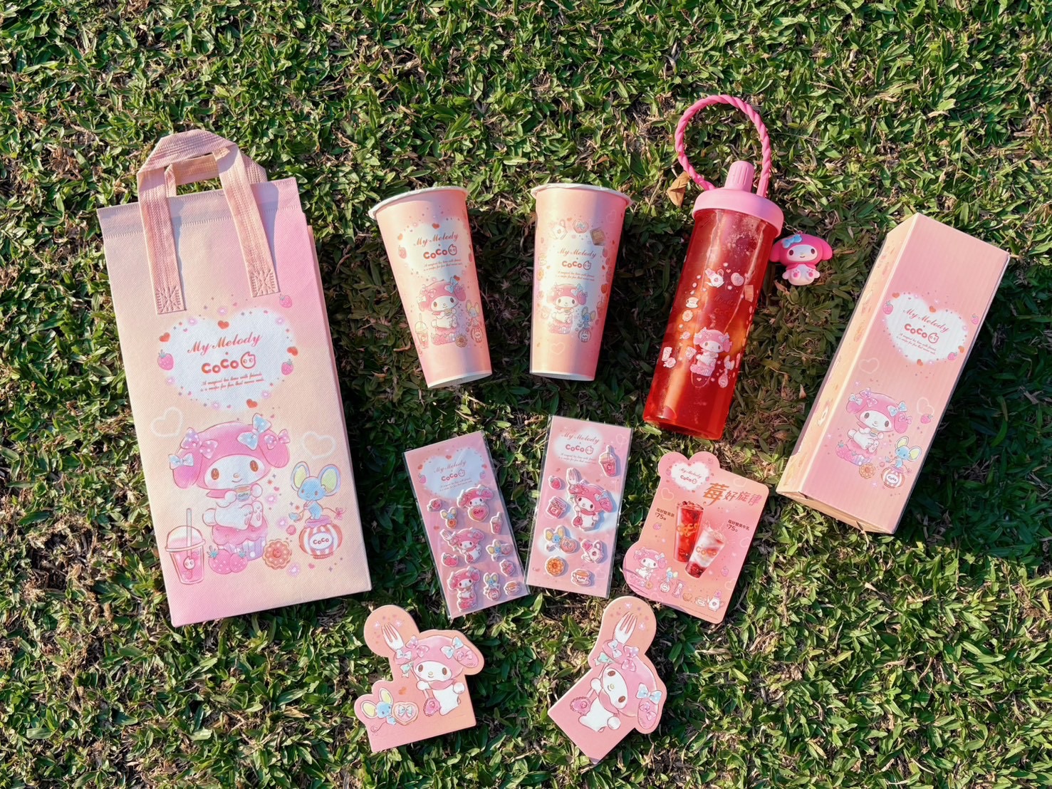 「CoCoｘ美樂蒂」最夢幻草莓聯名！冷水杯搭吊飾太Q、Mr. WISH第２彈同步看