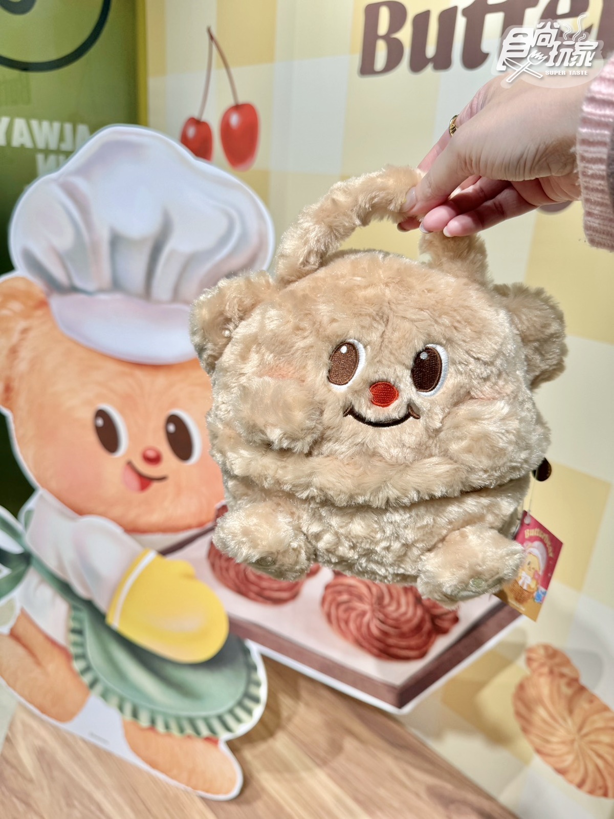 泰國超火「奶油小熊」咖啡廳登台！Butterbear造型雞蛋糕，周邊伴手禮、滿額贈