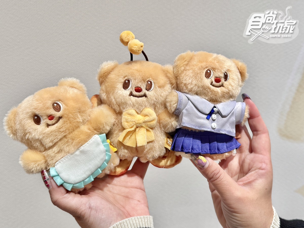 泰國超火「奶油小熊」咖啡廳登台！Butterbear造型雞蛋糕，周邊伴手禮、滿額贈