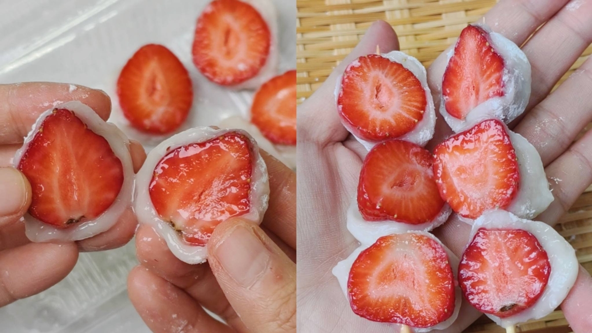 老闆拜託別再來排？高雄爆紅「10元草莓麻糬」，搶不到號碼牌明天請早