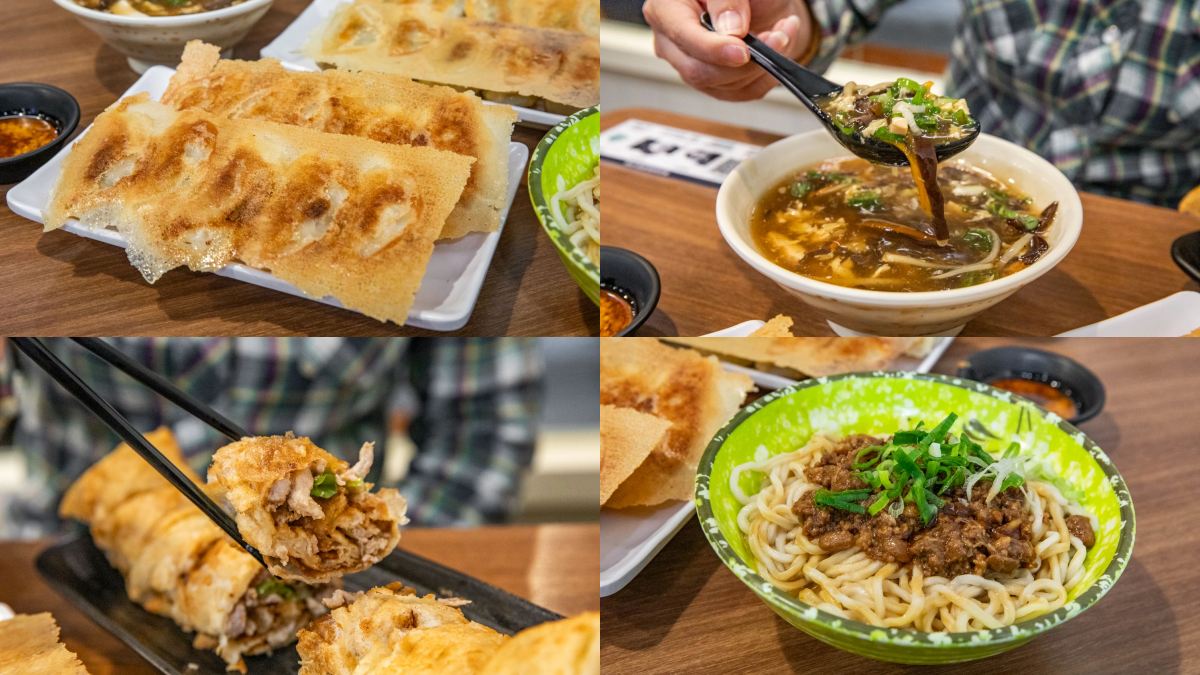 青埔美食：來甲餃子