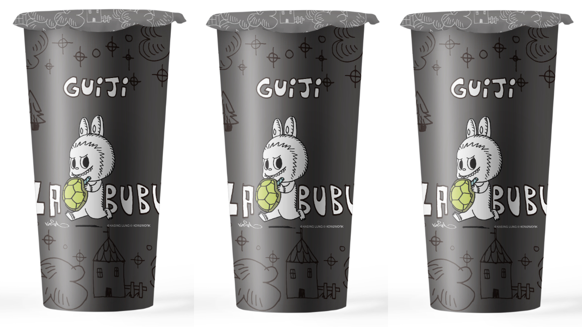 全台唯一「LABUBU手搖飲」！龜記２月聯名杯款、周邊，線上抽獎＋門市加購攻略