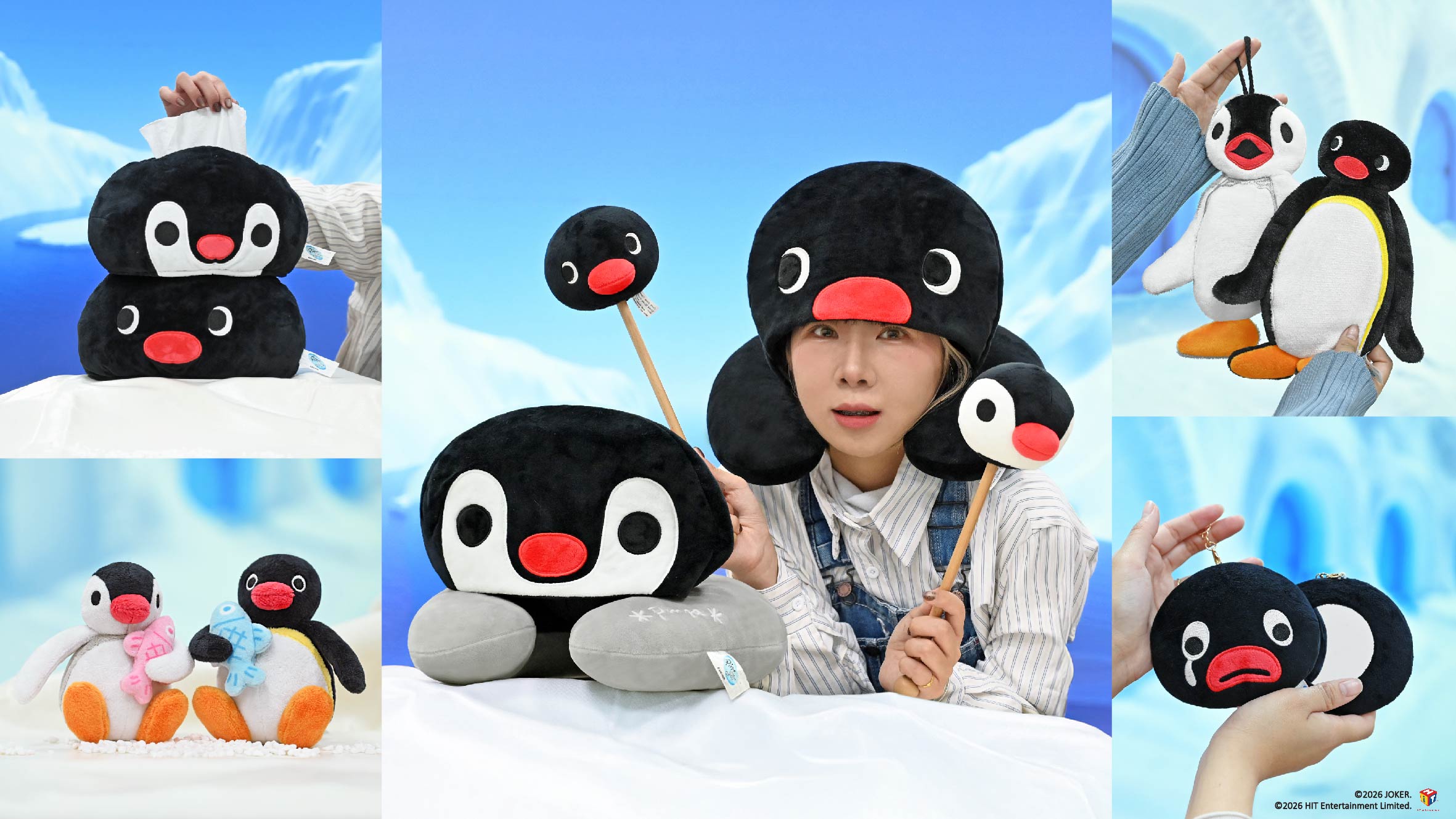 巨大Pingu現身嘉義！「三麗鷗巨大扭蛋機」抽22吋獨角獸變裝玩偶，50元滾雪球機