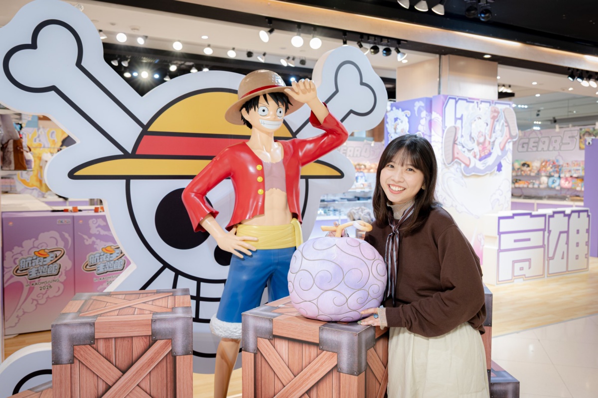 「航海王主題館」快閃高雄！免費打卡等身魯夫、動畫場景，百款限定周邊超好買