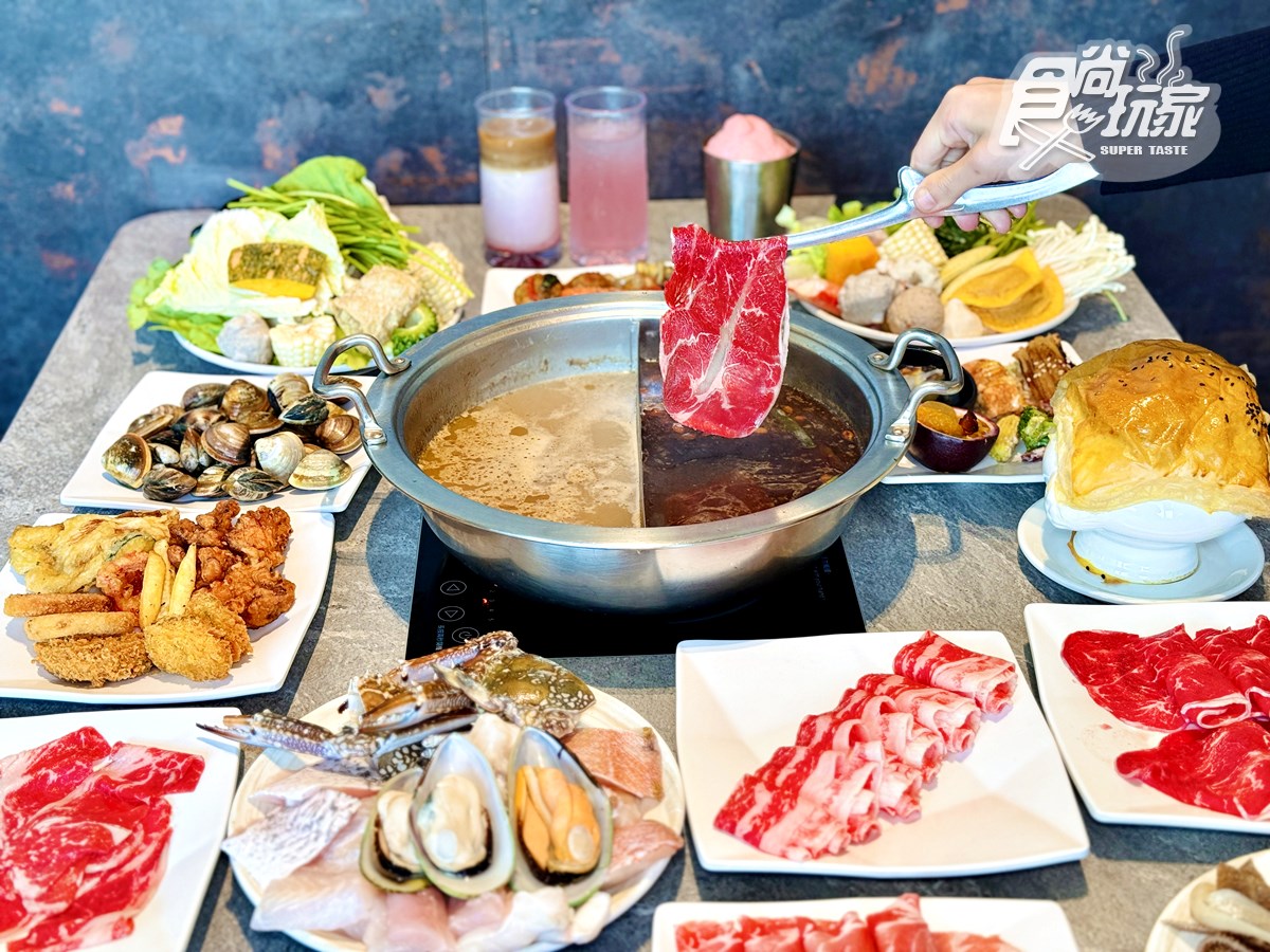 「南霸天火鍋」草莓吃到飽！百款草莓甜點＋自助吧暢吃，現切肉品、海鮮無限夾