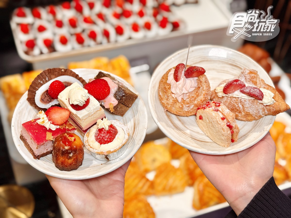 「南霸天火鍋」草莓吃到飽！百款草莓甜點＋自助吧暢吃，現切肉品、海鮮無限夾