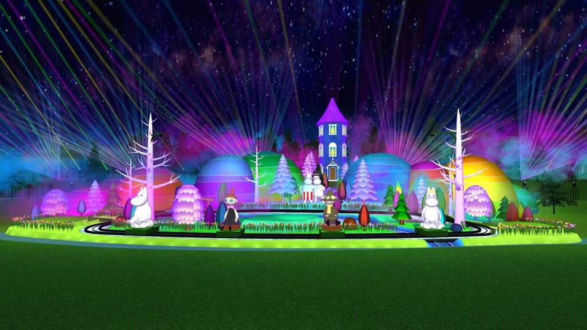 嚕嚕米小提燈免費拿！2026台中燈會７大展區搶先看，21公尺巨大姆明出沒