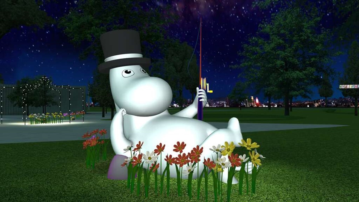 嚕嚕米小提燈免費拿！2026台中燈會７大展區搶先看，21公尺巨大姆明出沒