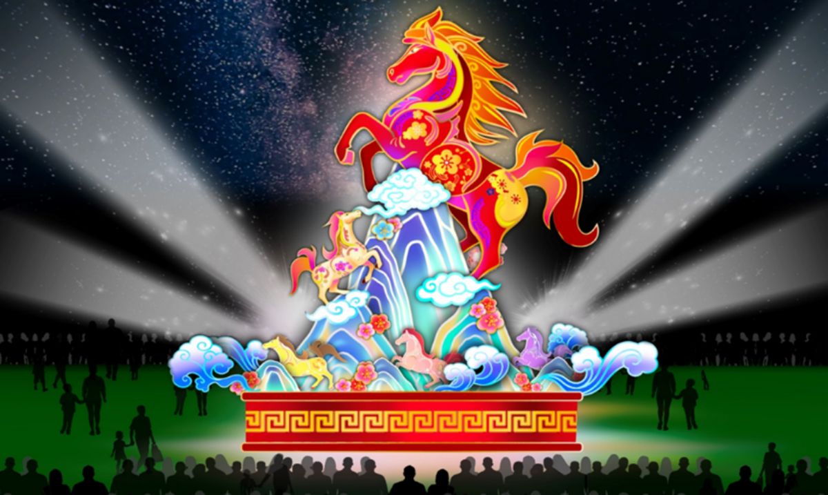 2026新北燈會攻略！旋轉木馬造型提燈免費拿，韓國最萌「線條小狗」展區必拍