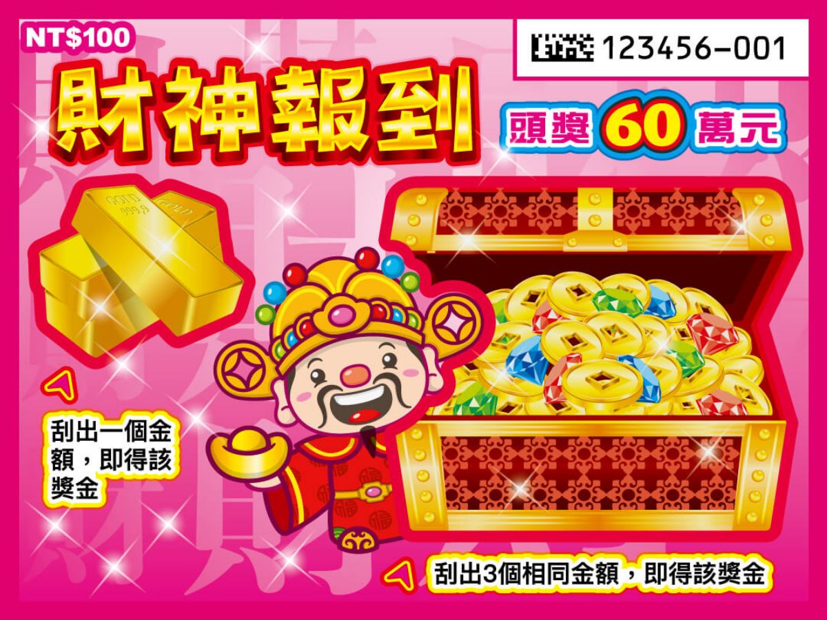 2026馬年15款全新刮刮樂開賣！高CP值推薦、中獎率、獎金一次看