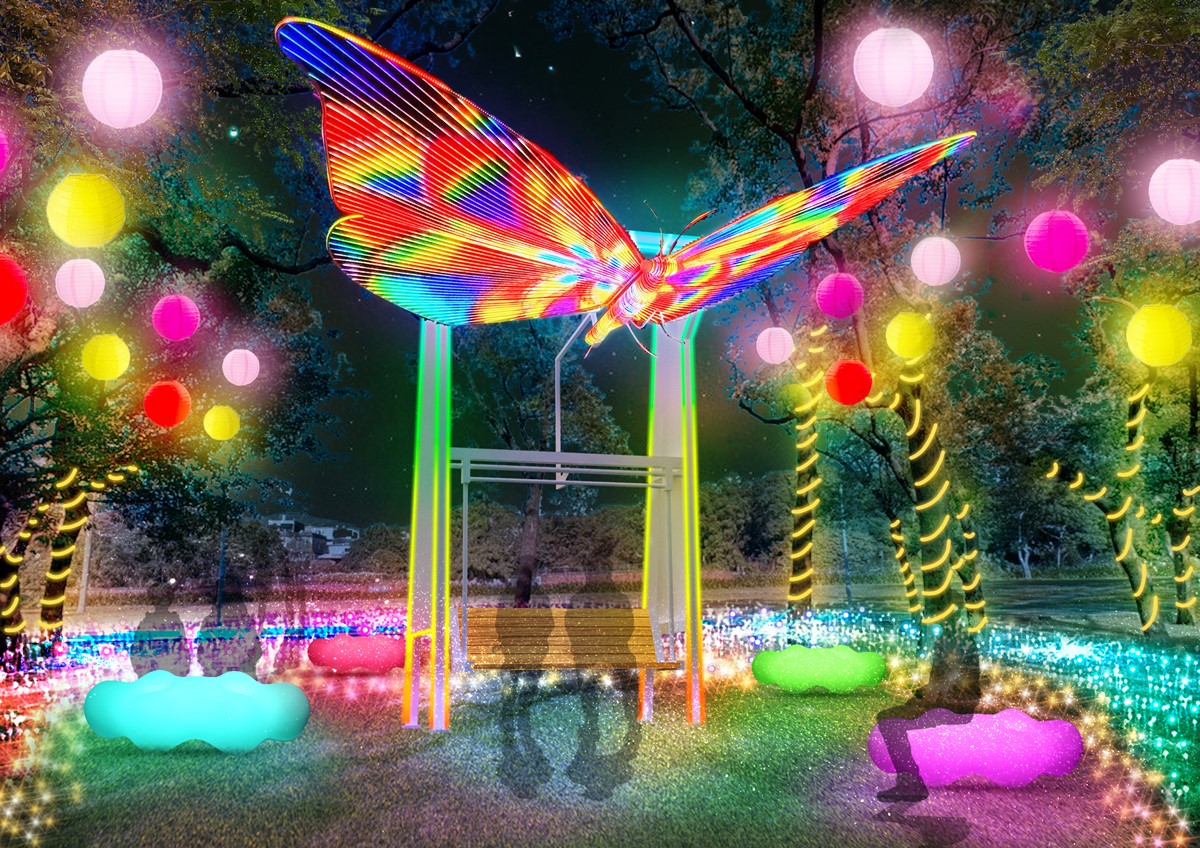 「馬上發」小提燈免費拿！2026桃園燈會攻略，必拍超萌Dcard角色樂園