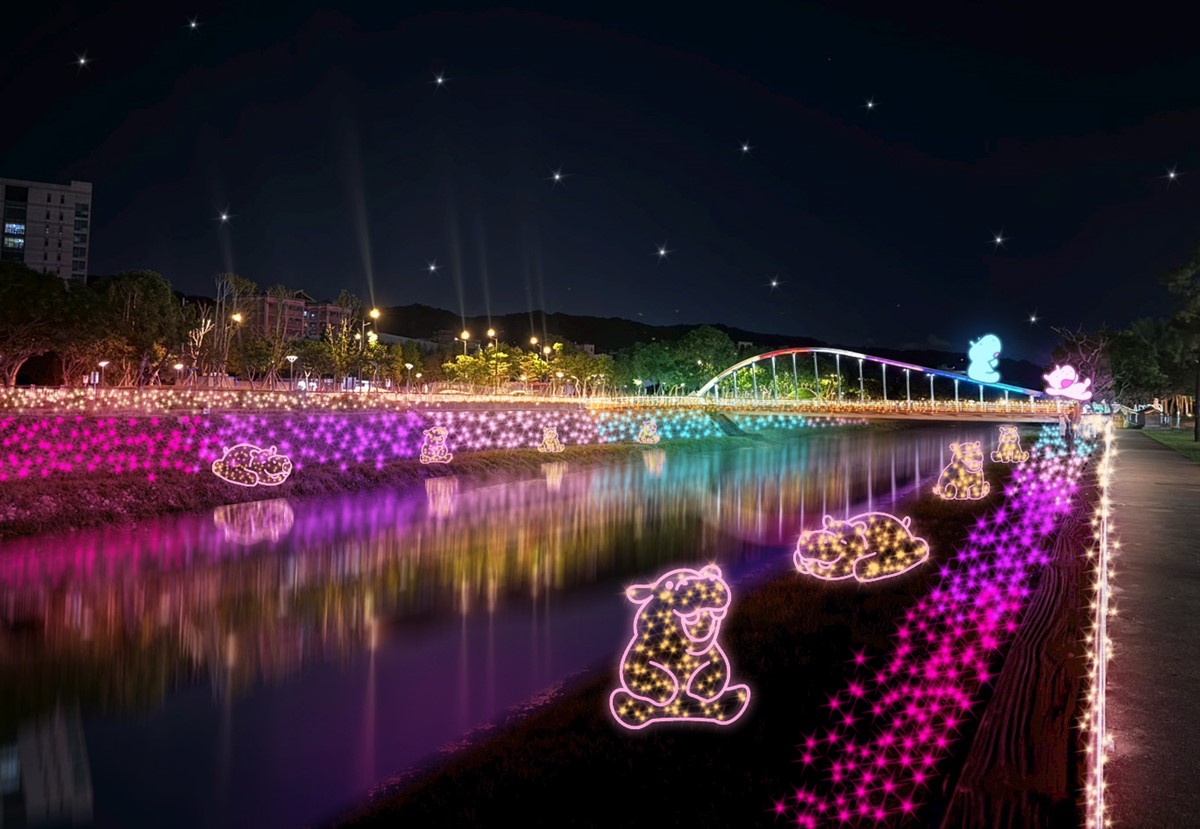 「馬上發」小提燈免費拿！2026桃園燈會攻略，必拍超萌Dcard角色樂園