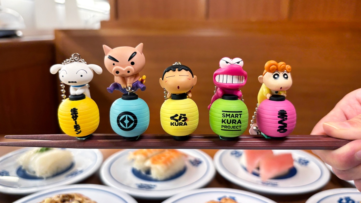 ５間「蠟筆小新主題店」！藏壽司燈籠吊飾、書籤扭蛋13款，再送萌翻零錢包