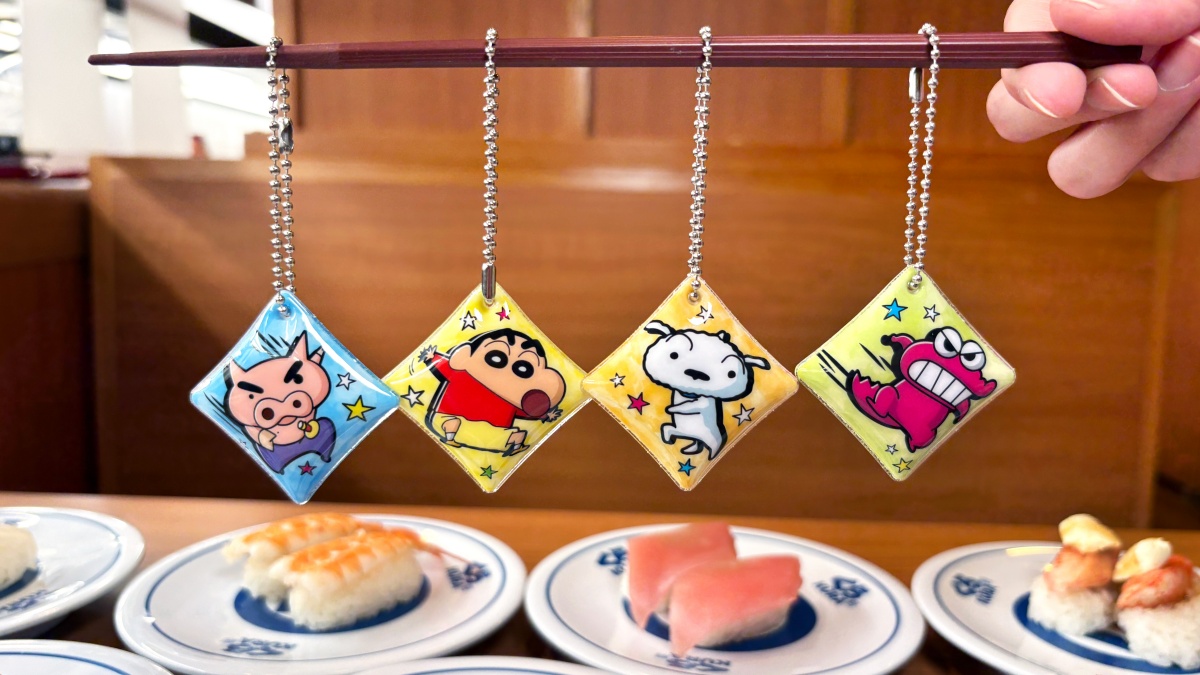 ５間「蠟筆小新主題店」！藏壽司燈籠吊飾、書籤扭蛋13款，再送萌翻零錢包