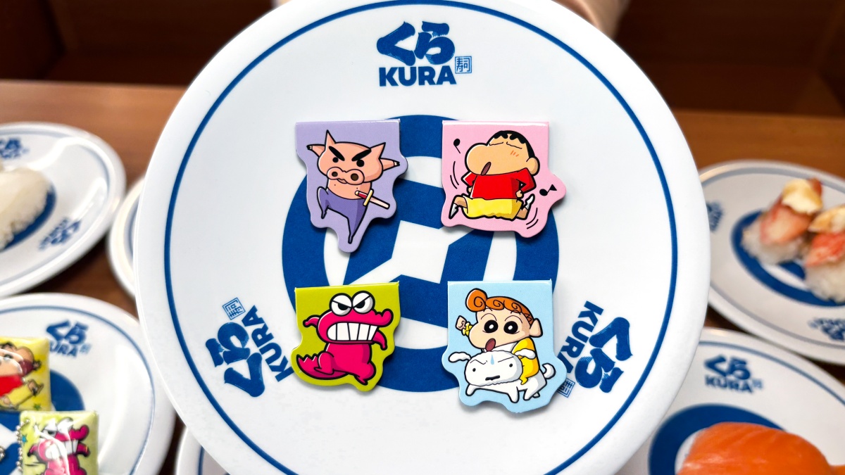 ５間「蠟筆小新主題店」！藏壽司燈籠吊飾、書籤扭蛋13款，再送萌翻零錢包