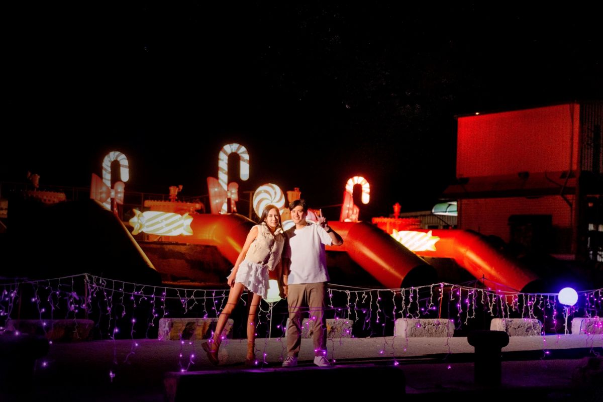 海邊出現巨大史努比甜甜圈！過年走春必訪屏東７大打卡點，情人節點燈整個月