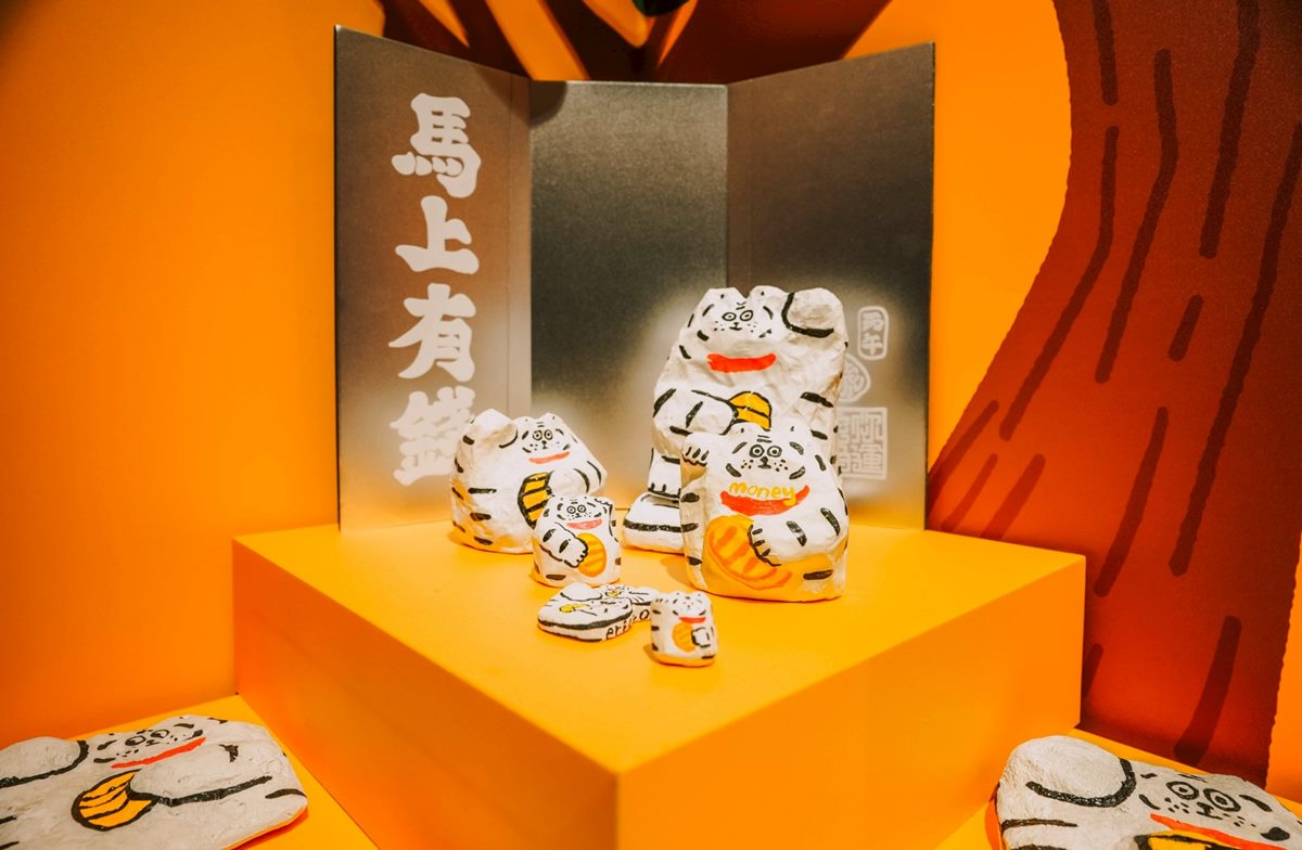 台中最萌打卡點！「４大沉浸式主題展」免費逛，還有限定拍貼框＋開運周邊