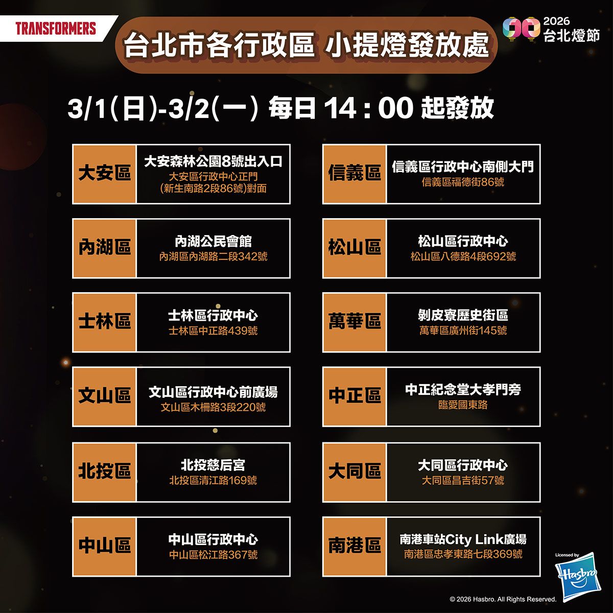 通通免費領！2026全台燈會「９款造型提燈」領取時間、地點、排隊方式一次看