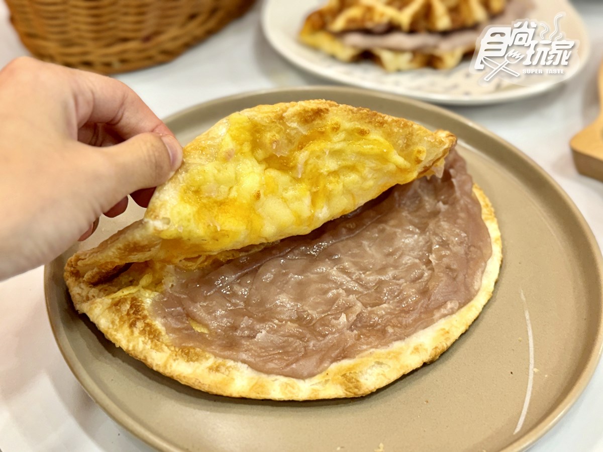 芋頭控快衝！Q Burger超狂「芋頭季」７款開箱，爆漿乳酪烤餅、可朗芙