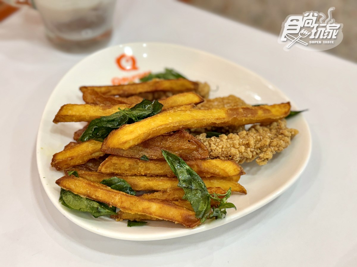 芋頭控快衝！Q Burger超狂「芋頭季」７款開箱，爆漿乳酪烤餅、可朗芙